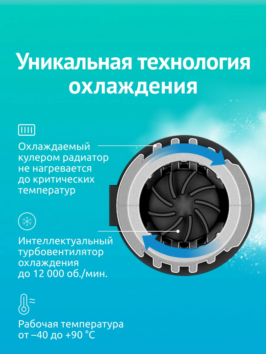 Светодиодные лампы автомобильные iBOX VEGA H27