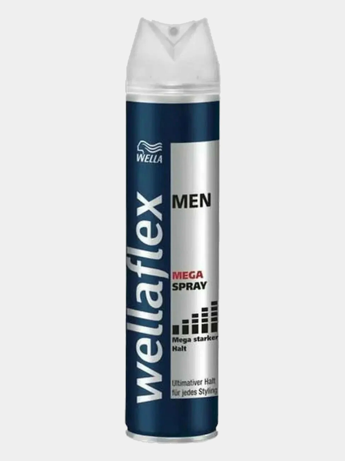 Лак для волос мужской WELLAFLEX MEN MEGA SPRAY ультрасильная фиксация, 250мл