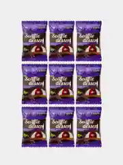 Печенье Souffle dessert Ёбатон, вкус двойной шоколад - смородина, 50 г