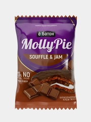 Печенье Molly Pie Souffle and Jam Ёбатон, шоколадный крем-мусс, 50 г