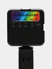 Черный светильник для фото и видео, фотосвет, RGB лампа, светодиодный осветитель, накамерный свет