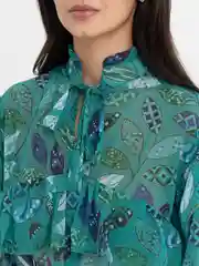 Зеленый платье женское