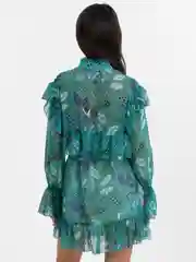 Зеленый платье женское