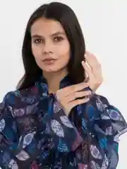 Индиго платье женское