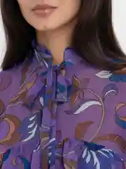 Фиолетовый платье женское