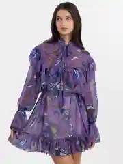Фиолетовый платье женское
