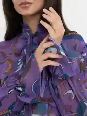 Фиолетовый платье женское