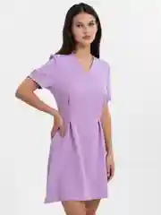 Сиреневый платье женское