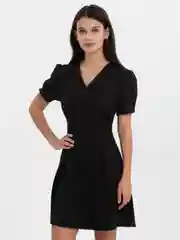 Черный платье женское