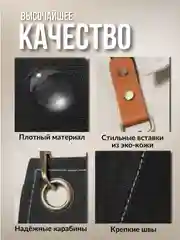 Джинсовый фартук водоотталкивающий для официанта, бармена, бариста, парикмахера, рабочий