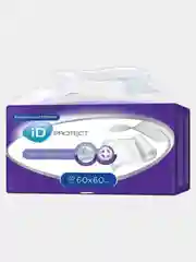 Пеленки одноразовые впитывающие iD Protect, 60 x 60, 30 шт