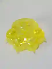 Желтый кошачья лапка антистресс, Лапка сквиш с блестками маленькая, лапка мялка жмякалка