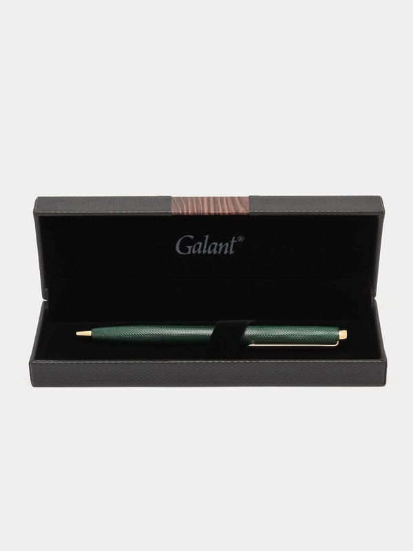 Ручка шариковая подарочная мужчине Galant Ando emerald в красивом футляре, синяя