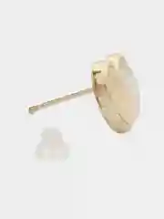 Золотой серьги сердечки