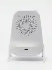 Белый подставка для смартфона с зарядкой