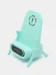 Бирюзовый подставка для смартфона с зарядкой