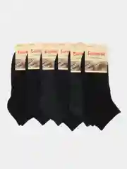 Черный носки мужские укороченные , набор 6 пар