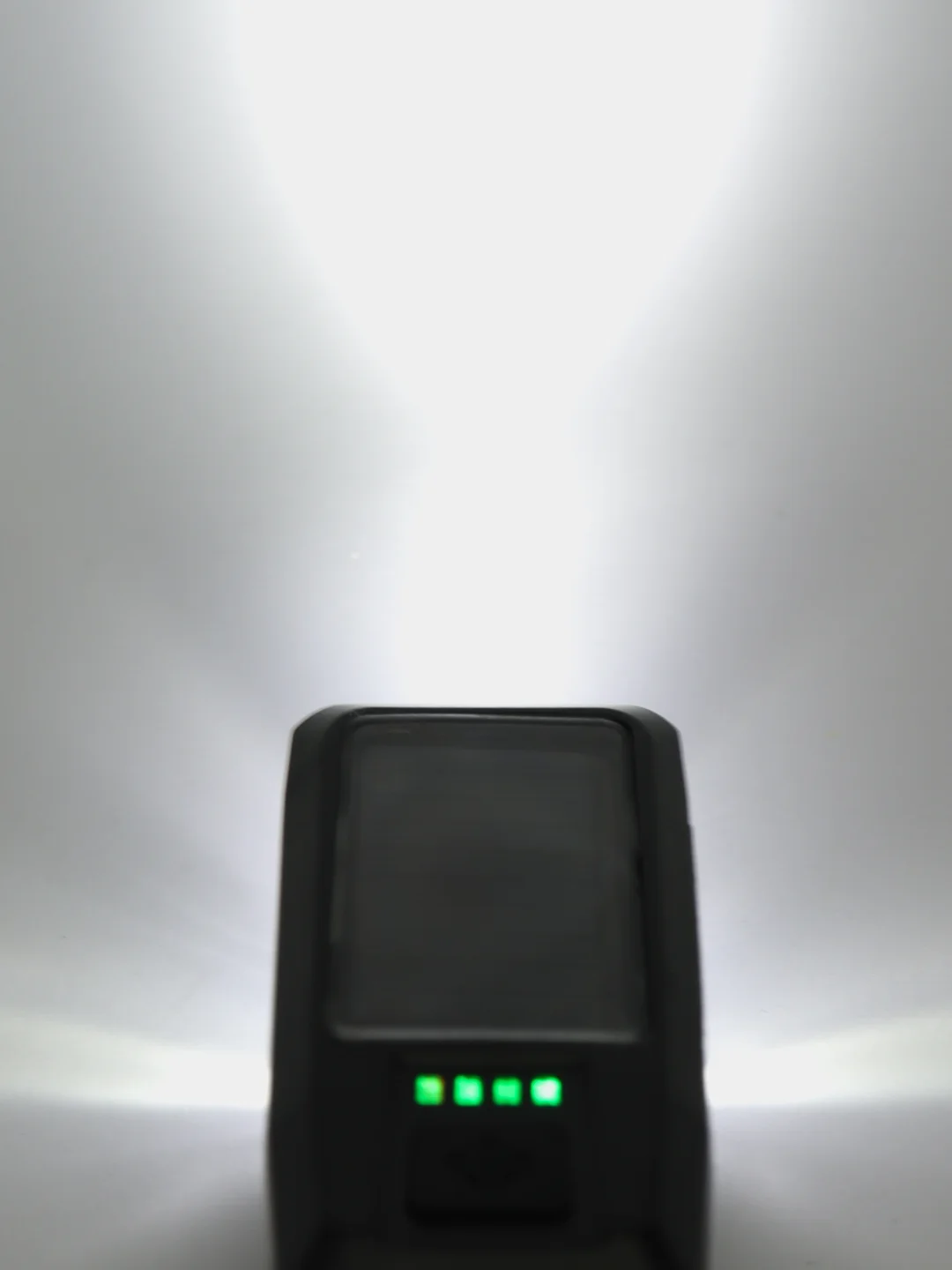 Черный фонарь светодиодный с сигналом для велосипеда USB, велосипедный фонарь с аккумулятором