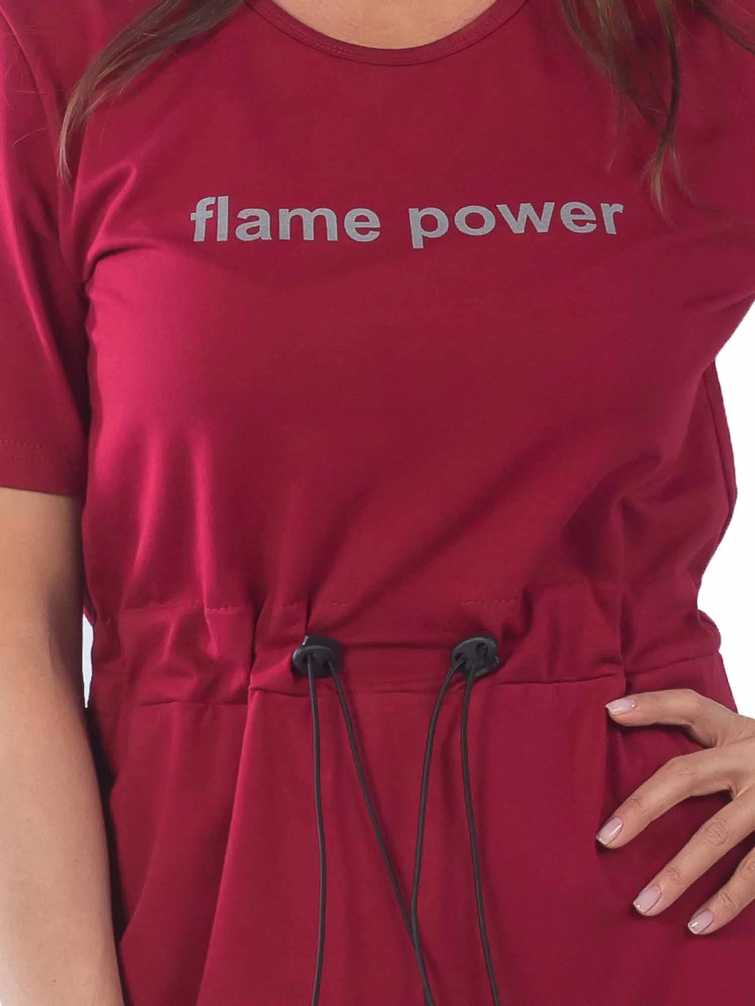 Багровый платье женское flame power КЛП1470П3 бордовый, KLERY