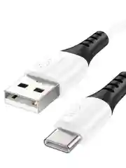 Кабель Hoco Type-C USB быстрая зарядка на Android, силиконовый провод, мягкий кабель