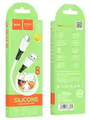 Кабель Hoco Type-C USB быстрая зарядка на Android, силиконовый провод, мягкий кабель