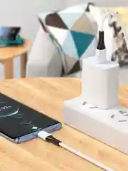Кабель Hoco Type-C USB быстрая зарядка на Android, силиконовый провод, мягкий кабель