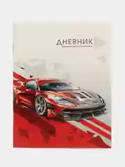 Алый дневник школьный для 1-11 классов, мягкая обложка, 40 листов. Аниме, Гравити Фолз