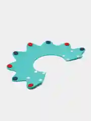 Бирюзовый защитный воротник для кошек и собак