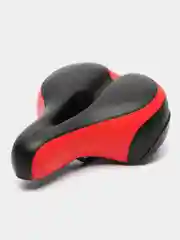 Красный седло для велосипеда, велосипедное сиденье 24,5х19 см