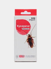 Avgust Кукарача приманка средство от всех видов тараканов 4 шт