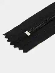 Черный молния брючная, тип 4, 20 см, п/а, 5 шт, MaxZipper, разные цвета
