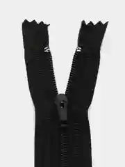 Черный молния брючная, тип 4, 20 см, п/а, 5 шт, MaxZipper, разные цвета