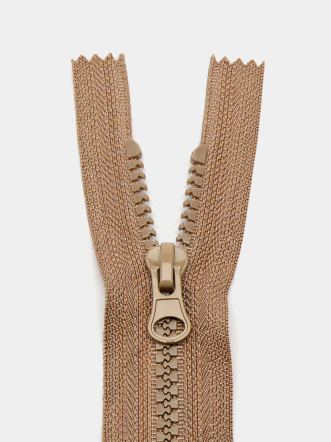 Бежевый молния MaxZipper трактор №5 1 замок, 18 см н/р, 16 см, 5 шт/упаковка
