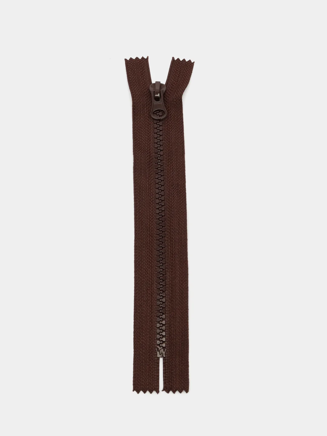 Коричневый молния MaxZipper трактор №5 1 замок, 18 см н/р, 16 см, 5 шт/упаковка