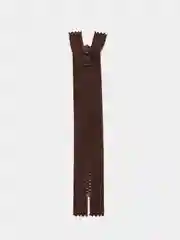 Коричневый молния MaxZipper трактор №5 1 замок, 18 см н/р, 16 см, 5 шт/упаковка