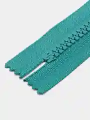 Бирюзовый молния MaxZipper трактор №5 1 замок, 18 см н/р, 16 см, 5 шт/упаковка