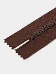 Коричневый молния MaxZipper трактор №5 1 замок, 18 см н/р, 16 см, 5 шт/упаковка