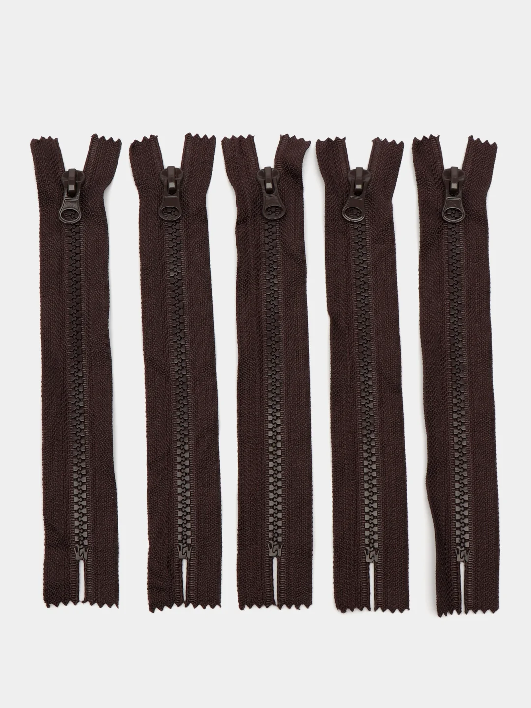 Шоколадный молния MaxZipper трактор №5 1 замок, 18 см н/р, 16 см, 5 шт/упаковка