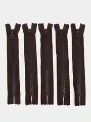 Шоколадный молния MaxZipper трактор №5 1 замок, 18 см н/р, 16 см, 5 шт/упаковка