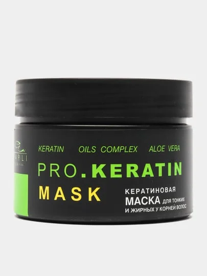 Маска для волос "Parli Cosmetics" кератиновая, 250 мл