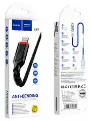 Кабель зарядный Type-C, Micro-USB, Lightning для iPhone и Android. Быстрая зарядка, Hoco