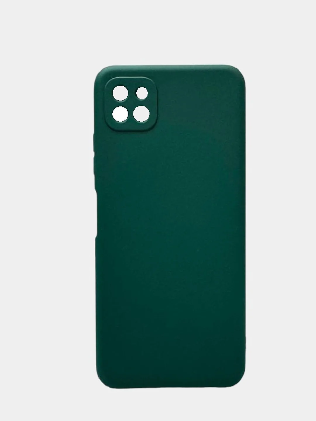Зеленый чехол SILICONE COVER для Samsung A22s