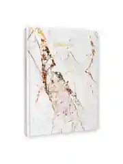 Белый блокнот А5 64 листа в точку. Точкабук Marble Мраморная коллекция. Проф-Пресс