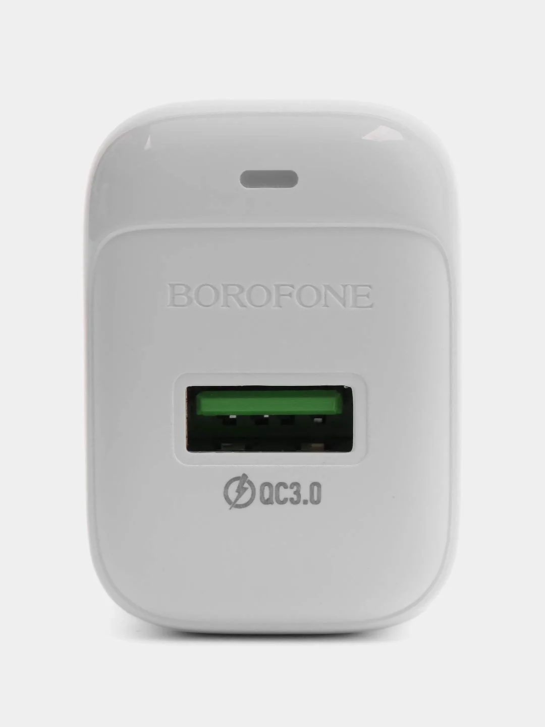 Белый зарядный блок USB 18W Borofone