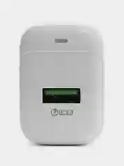 Белый зарядный блок USB 18W Borofone