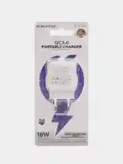 Белый зарядный блок USB 18W Borofone