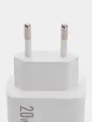 Белый сетевое зарядное устройство PD 20W быстрая зарядка