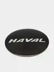 Черный наклейки на диски, колпаки Haval сферические, изогнутые