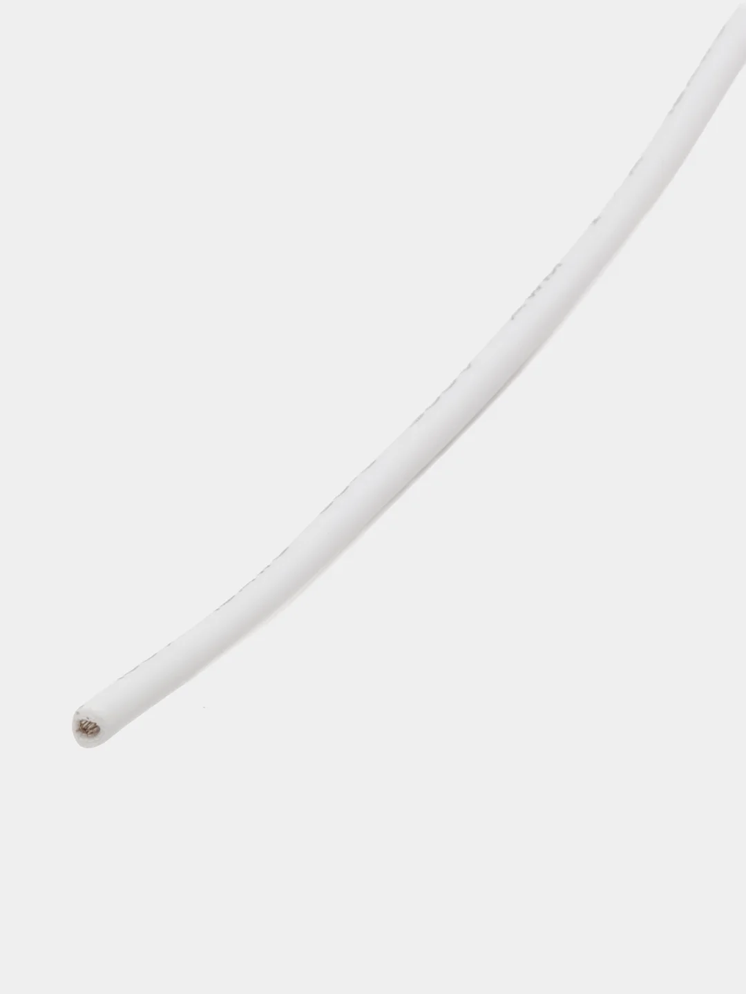 Белый провод UL1007 НПнг(C)-HF 18AWG (0.75мм, медь) отрезок 5 метров