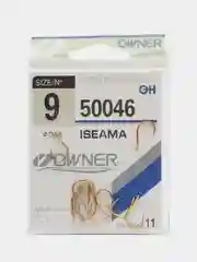 Крючки рыбаловные Owner iseama, размер 4, 6, 9, 10, 11, 12